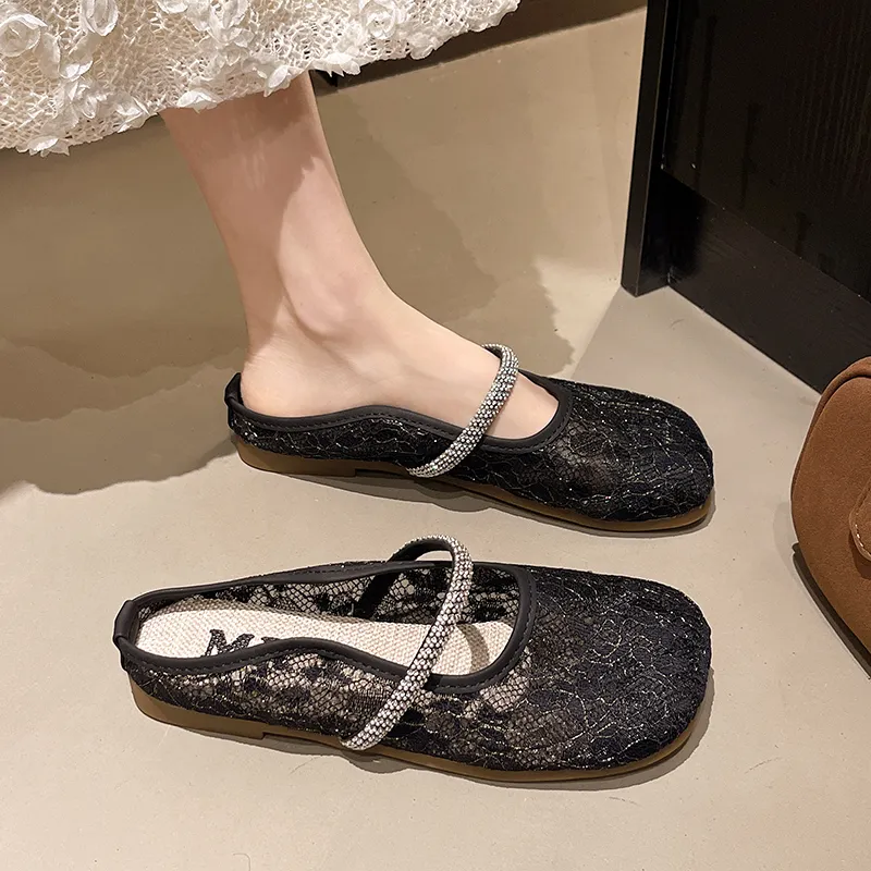 WUJI Odor Resistant Slip Resistant Closed Toe Slippers Women's-9