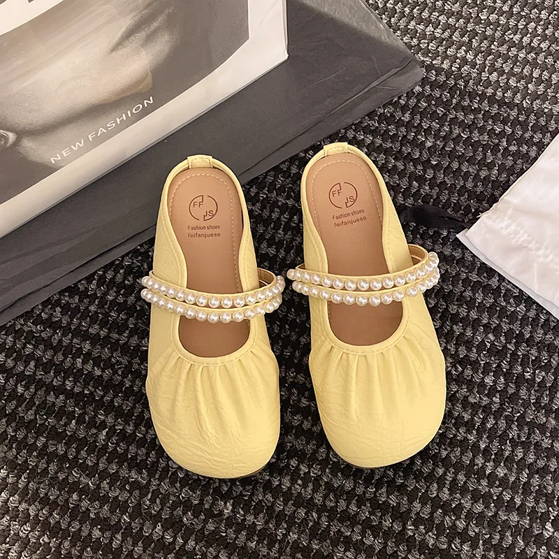 WUJI Slip Resistant Odor Resistant Closed Toe Slippers Women's-2