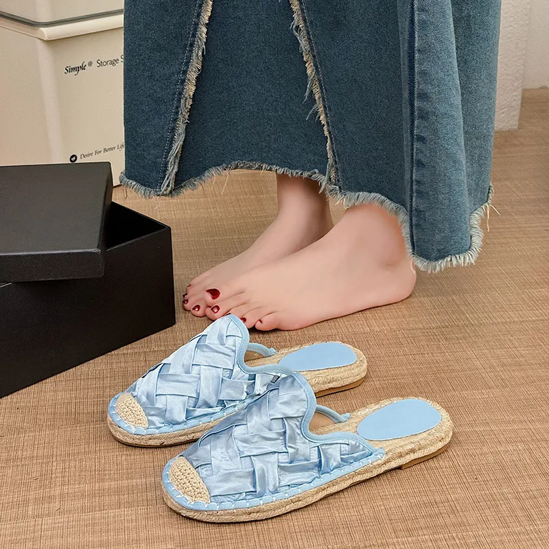 WUJI Rubber Sole Slip Resistant Abrasion Resistant Closed Toe Slippers Women's-5