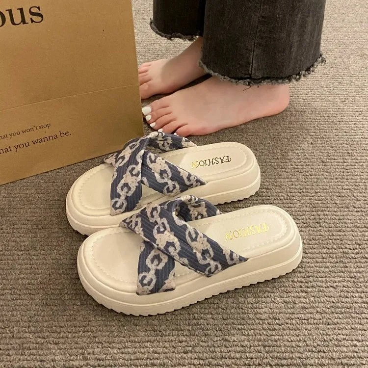 WUJI Slip Resistant Slide Slippers Women's-5