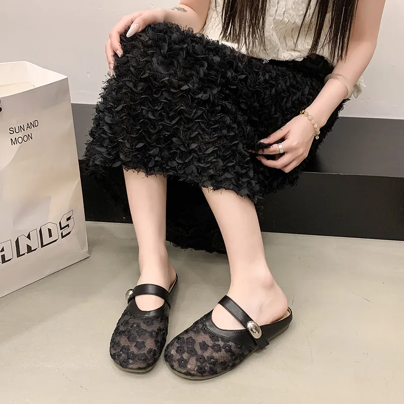 WUJI Slip Resistant Odor Resistant Closed Toe Slippers Women's-4