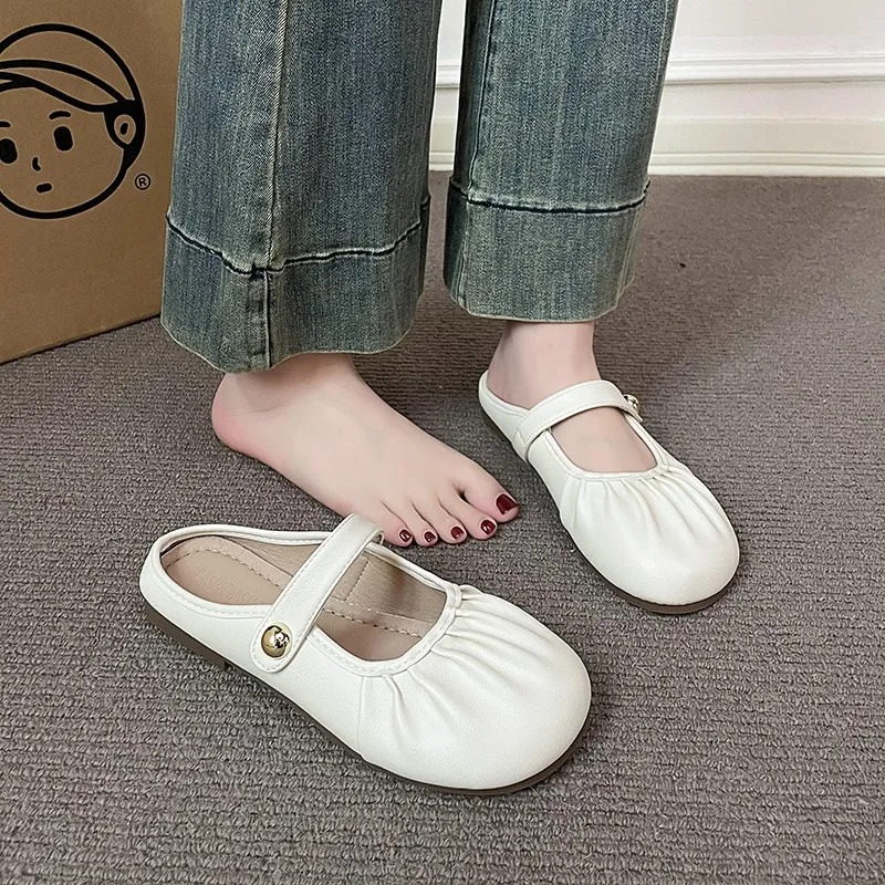 WUJI Slip Resistant Abrasion Resistant Closed Toe Slippers Women's-2