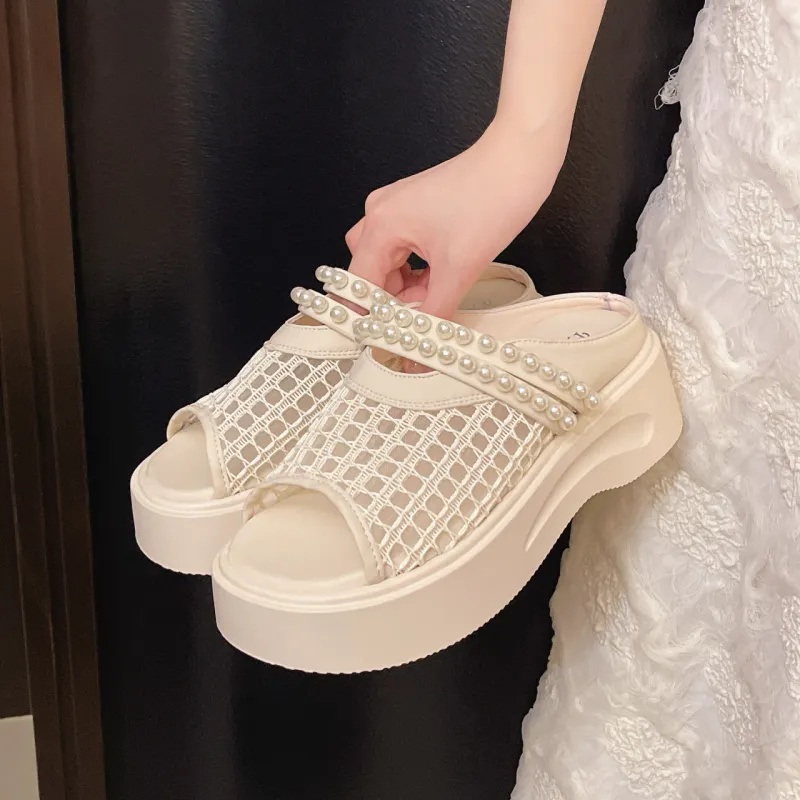 WUJI Rubber Sole Slip Resistant Abrasion Resistant Slide Slippers Women's-1