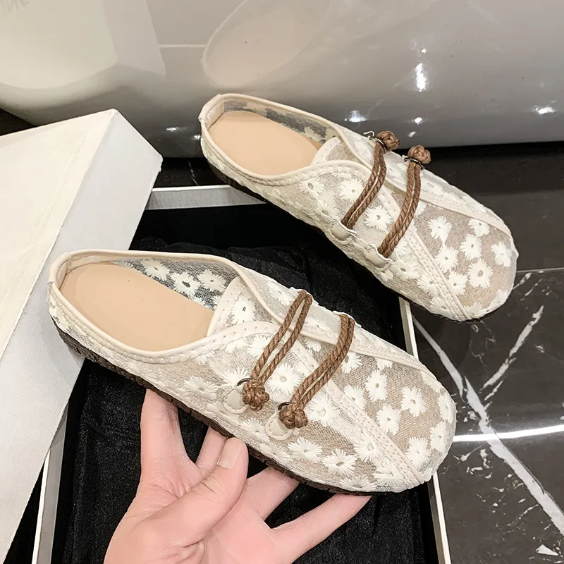 WUJI Slip Resistant Antibacterial Closed Toe Slippers Women's-4
