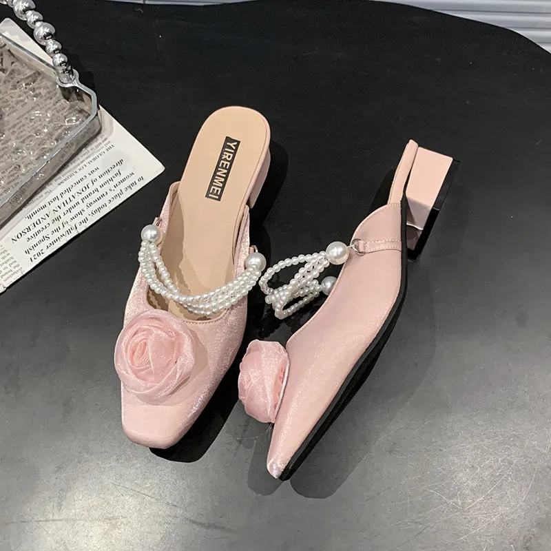 WUJI Slip Resistant Quiet Closed Toe Slippers Women's-4