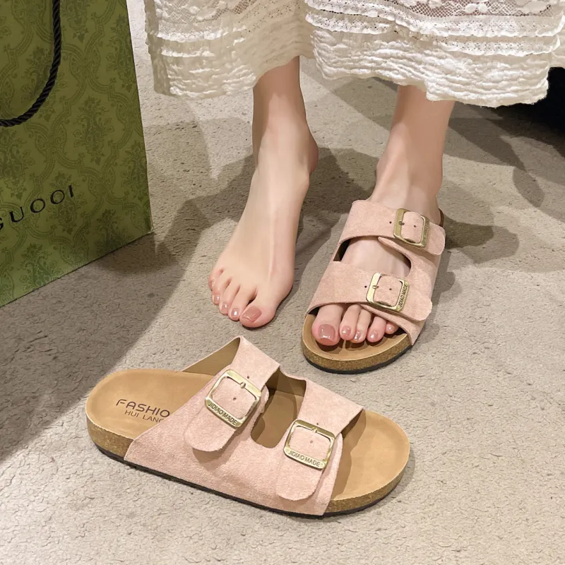 WUJI Slip Resistant Odor Resistant Slide Slippers Women's-6