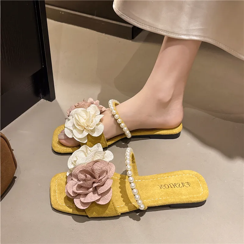 WUJI One Strap Sandals 1.5cm Women's-9
