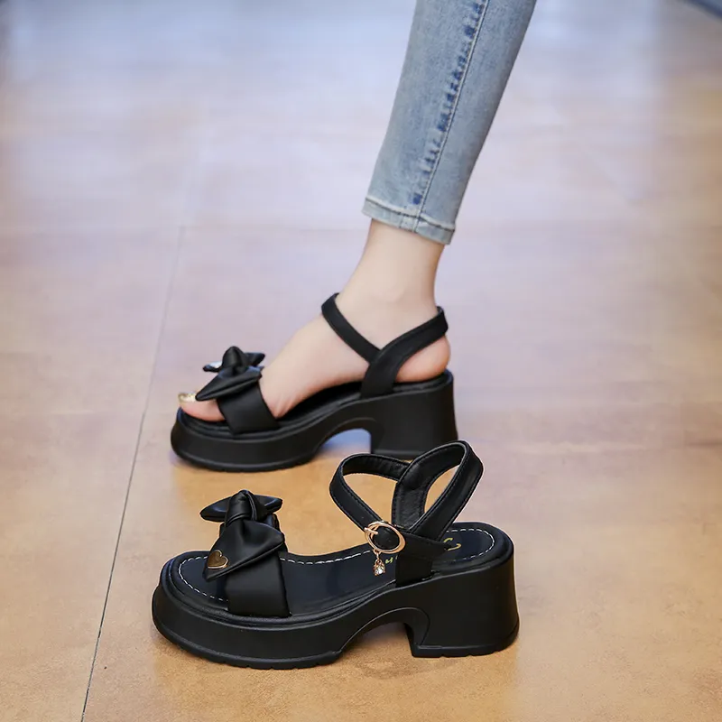 WUJI One Strap Sandals 6.5cm Women's-3