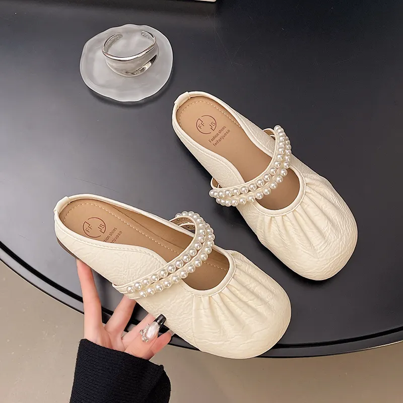 WUJI Slip Resistant Odor Resistant Closed Toe Slippers Women's-8