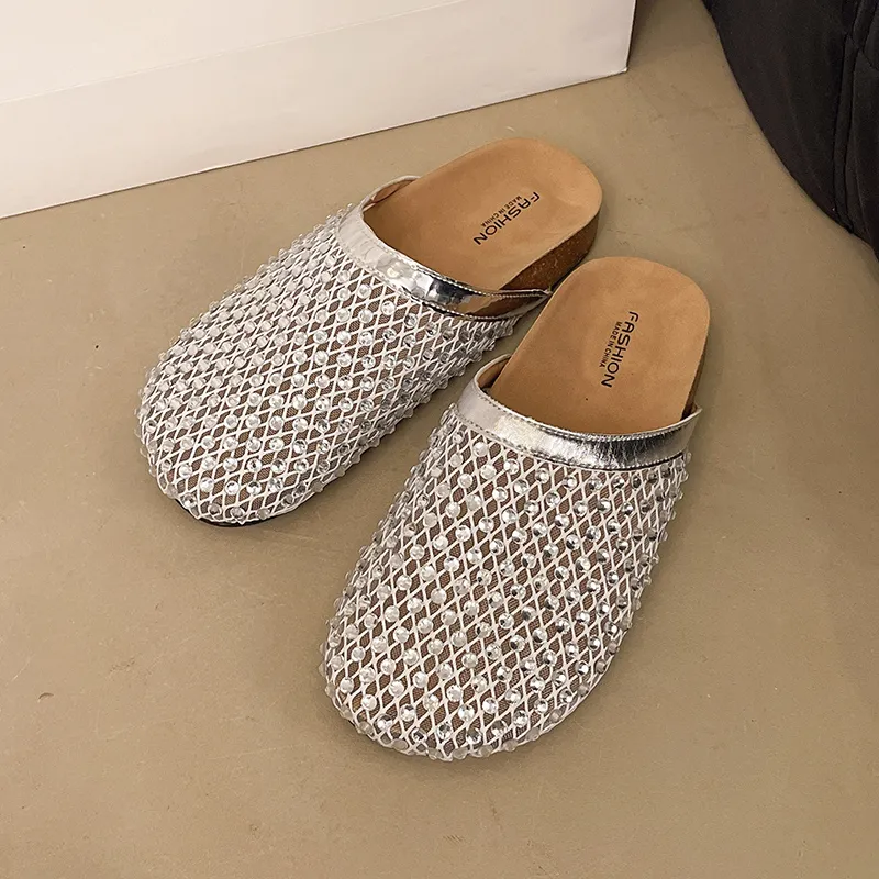 WUJI Slip Resistant Abrasion Resistant Closed Toe Slippers Women's-7
