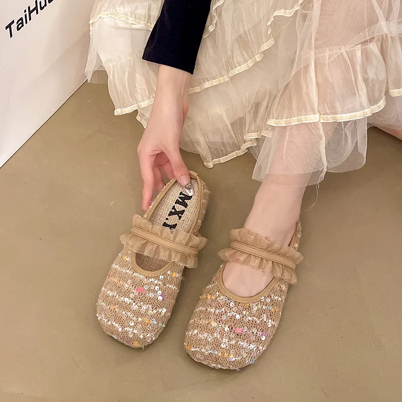 WUJI Rubber Sole Slip Resistant Abrasion Resistant Closed Toe Slippers Women's-2