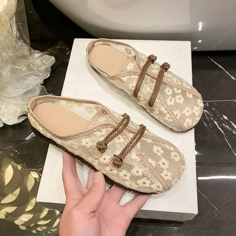 WUJI Slip Resistant Antibacterial Closed Toe Slippers Women's-14