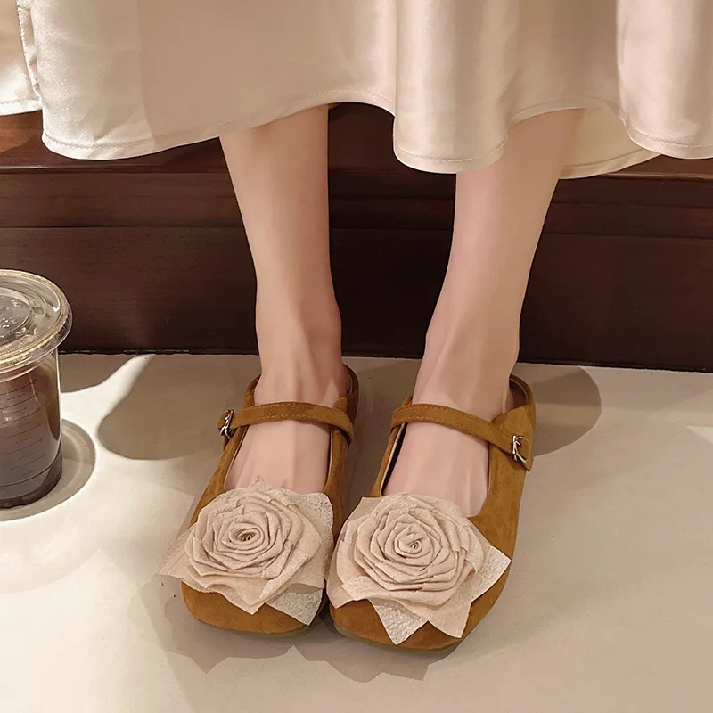 WUJI Rubber Sole Slip Resistant Abrasion Resistant Closed Toe Slippers Women's-2