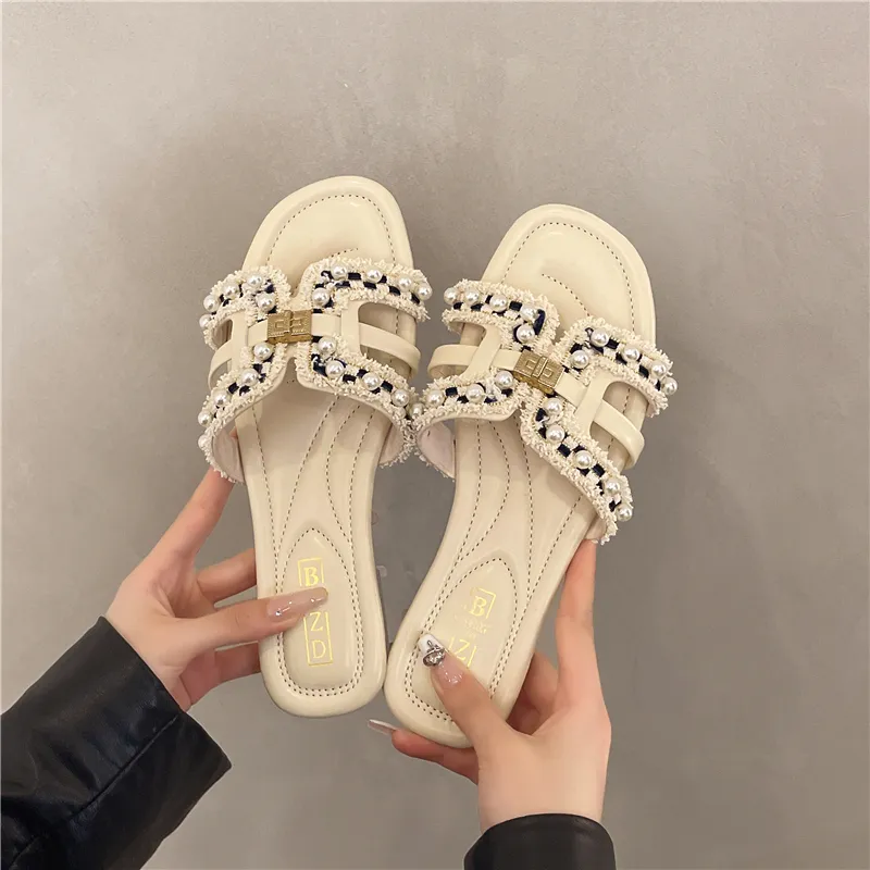 WUJI Slip Resistant Abrasion Resistant Slide Slippers Women's-14