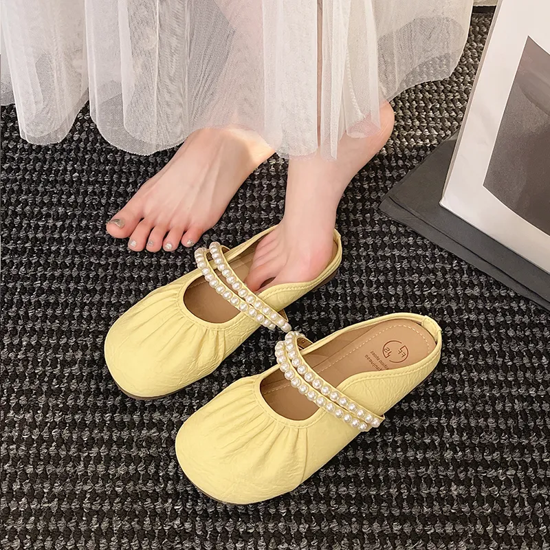 WUJI Slip Resistant Odor Resistant Closed Toe Slippers Women's-1
