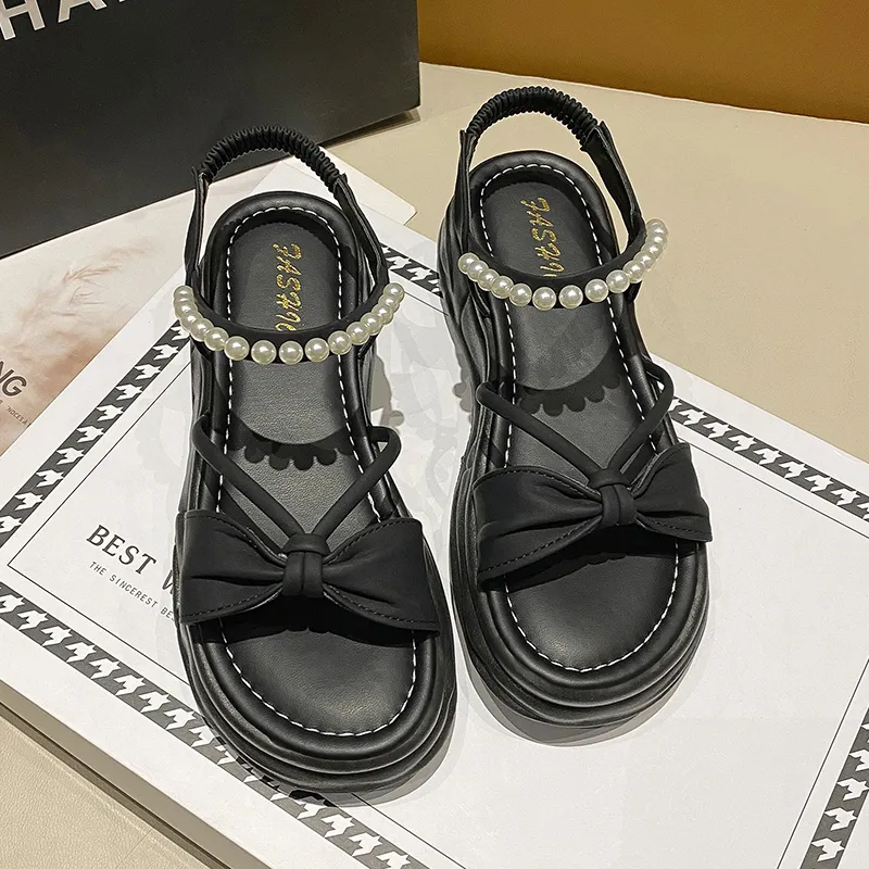 WUJI One Strap Sandals 5CM Women's-2