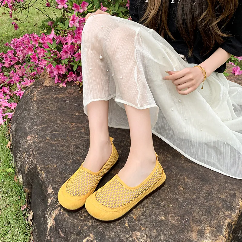 WUJI Breathable Cushioning Low Top Casual Shoes Women's-4
