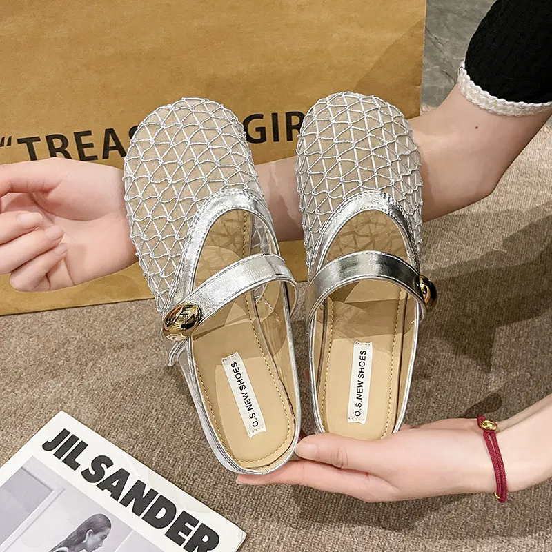 WUJI Odor Resistant Slip Resistant Closed Toe Slippers Women's-7