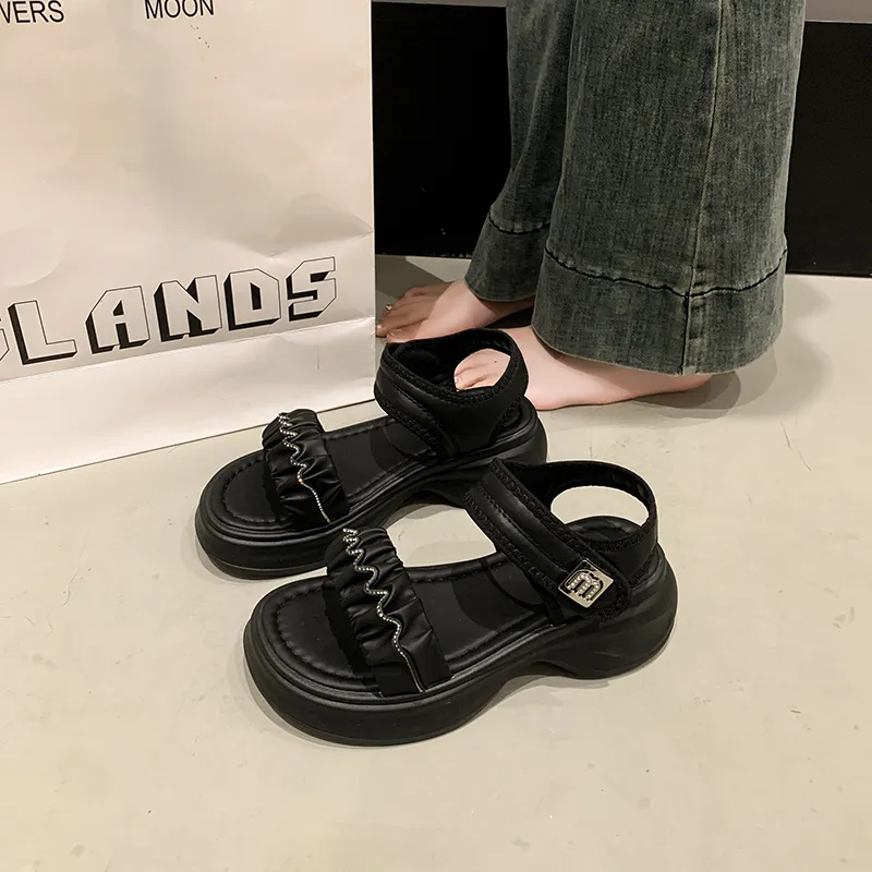 WUJI One Strap Sandals 5.5CM Women's-1