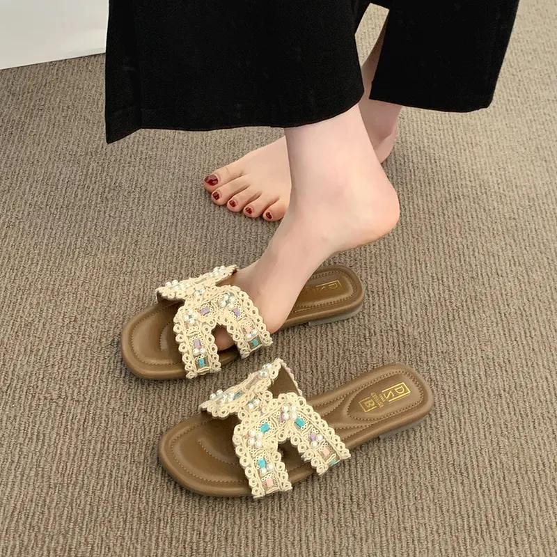WUJI Slip Resistant Antibacterial Slide Slippers Women's-8