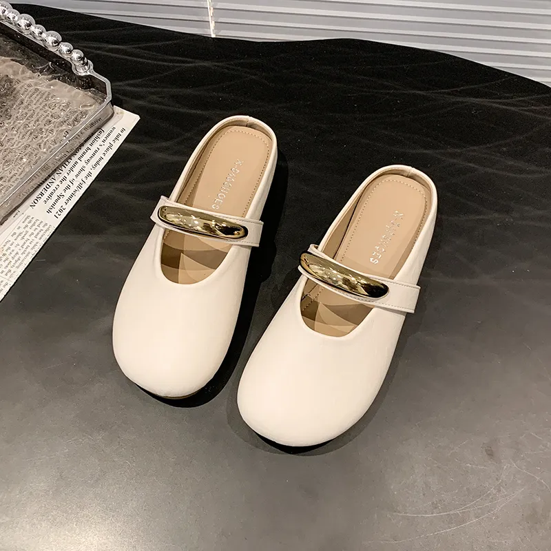 WUJI Rubber Sole Closed Toe Slippers Women's-7