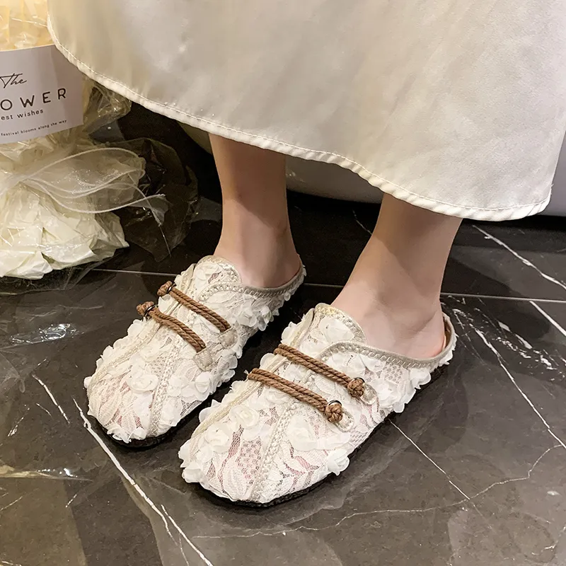 WUJI Odor Resistant Antibacterial Closed Toe Slippers Women's-8