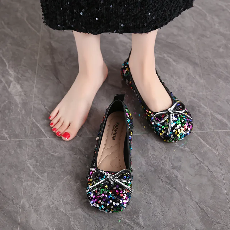 WUJI Women's Casual Shoes Women's Black-7