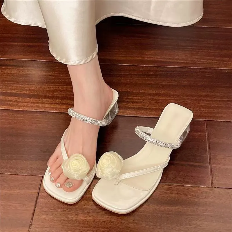 WUJI Slip Resistant Abrasion Resistant Flip Flops Women's-2