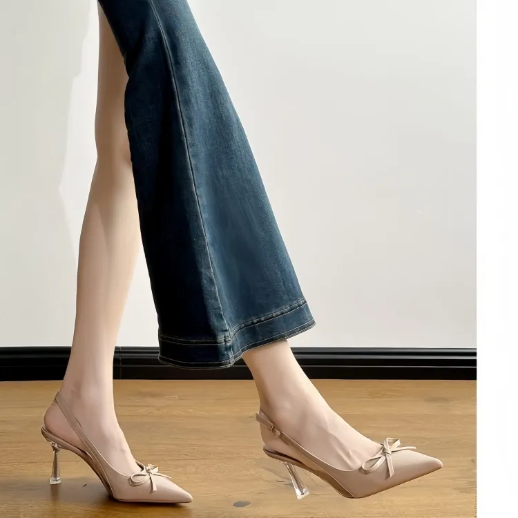 WUJI Slim Heel High Heels Women's-8