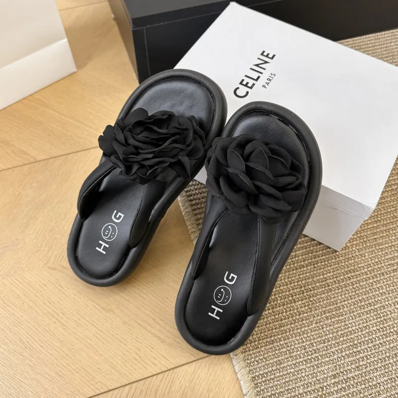 WUJI Abrasion Resistant Slip Resistant Flip Flops Women's-4