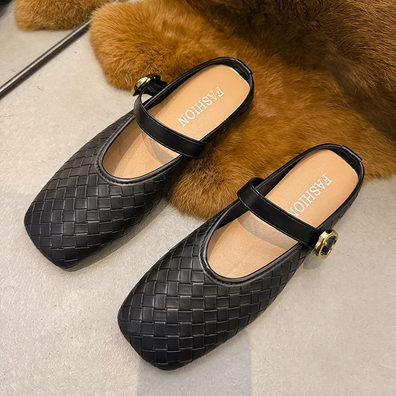 WUJI Slip Resistant Abrasion Resistant Closed Toe Slippers Women's-9