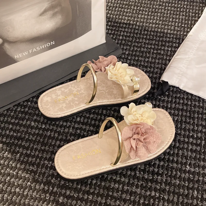 WUJI Slip Resistant Abrasion Resistant Flip Flops Women's-17