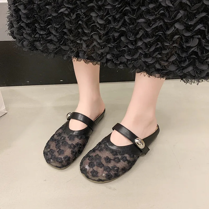 WUJI Slip Resistant Odor Resistant Closed Toe Slippers Women's-3