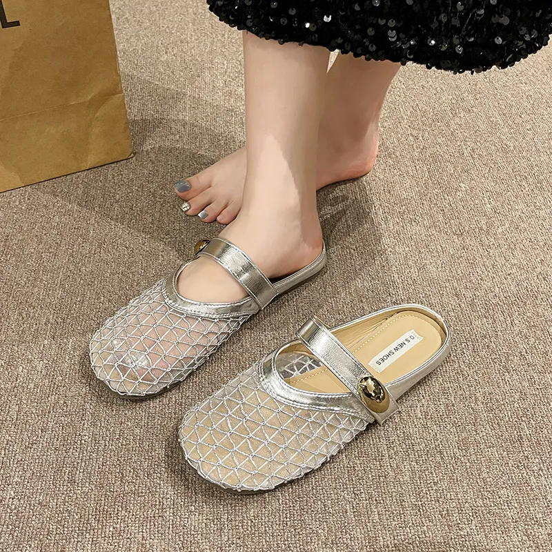 WUJI Odor Resistant Slip Resistant Closed Toe Slippers Women's-6