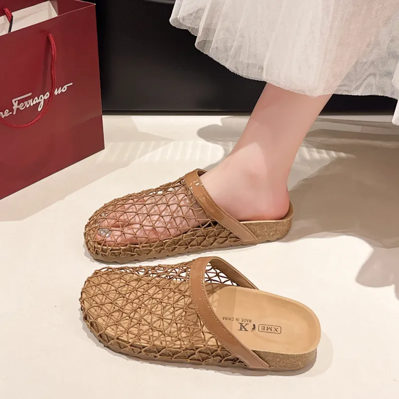 WUJI Slip Resistant Abrasion Resistant Closed Toe Slippers Women's-16