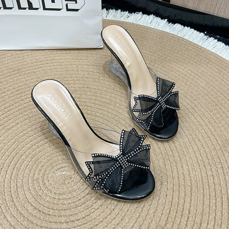 WUJI Slip Resistant Abrasion Resistant Slide Slippers Women's-8