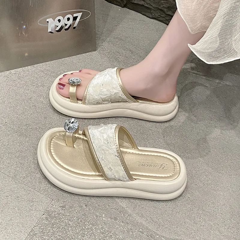 WUJI Slip Resistant Abrasion Resistant Slide Slippers Women's-1