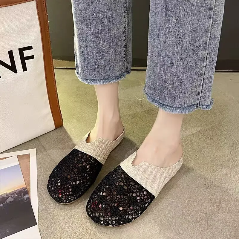 WUJI Quick Dry Slip Resistant Closed Toe Slippers Women's-5