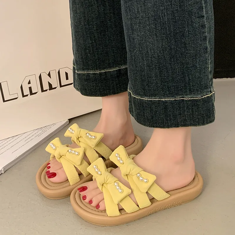 WUJI Slip Resistant Odor Resistant Slide Slippers Women's-9