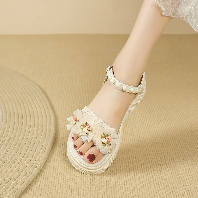 WUJI One Strap Sandals Women's-4
