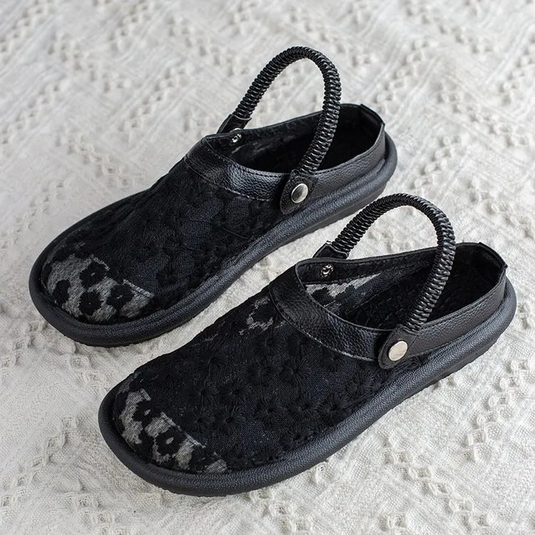 WUJI Odor Resistant Abrasion Resistant Slip Resistant Closed Toe Slippers Women's-3