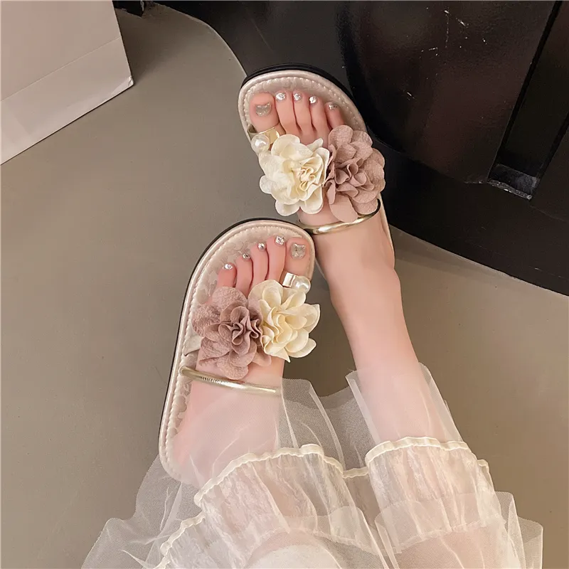 WUJI Slip Resistant Abrasion Resistant Flip Flops Women's-19