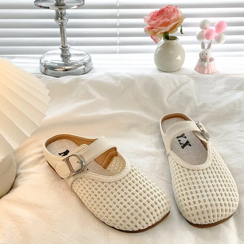 WUJI Abrasion Resistant Slip Resistant Closed Toe Slippers Women's-2