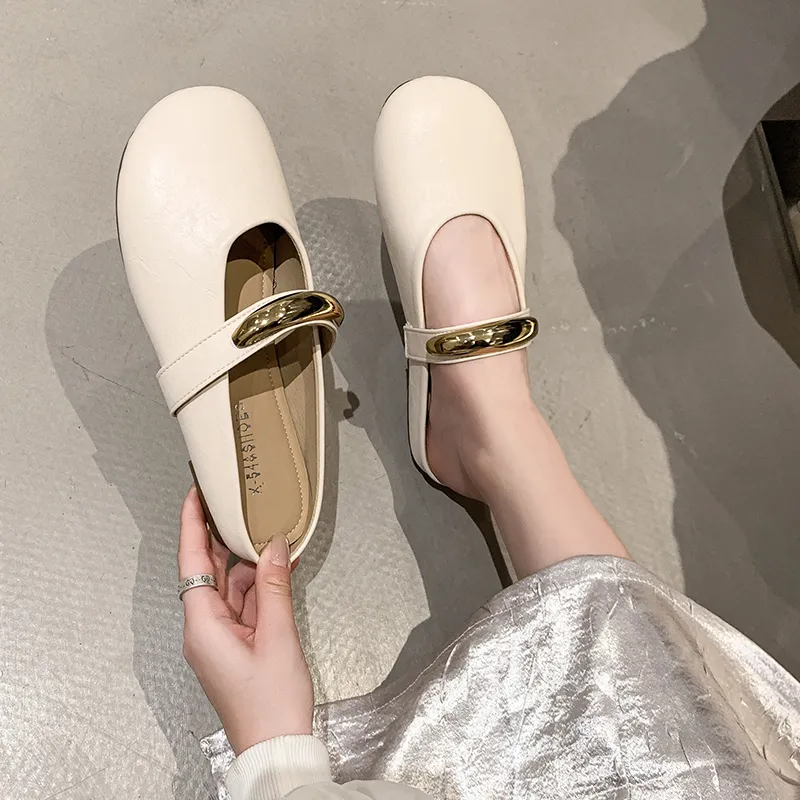 WUJI Rubber Sole Closed Toe Slippers Women's-9