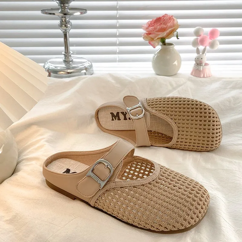 WUJI Abrasion Resistant Slip Resistant Closed Toe Slippers Women's-7