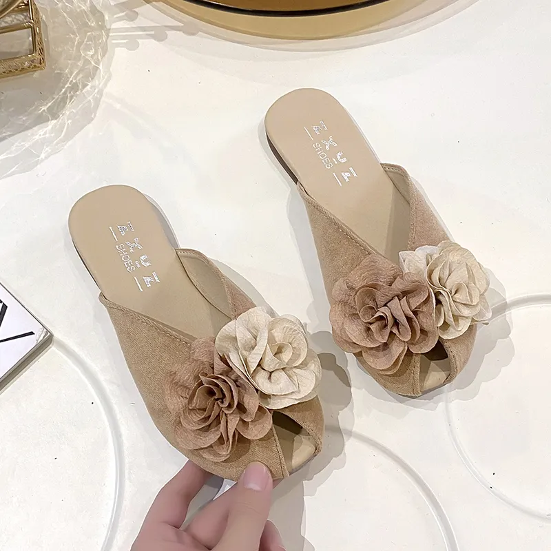 WUJI Abrasion Resistant Slip Resistant Closed Toe Slippers Women's-6