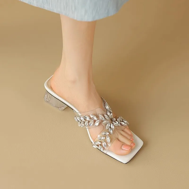 WUJI Slip Resistant Abrasion Resistant Slide Slippers Women's-5