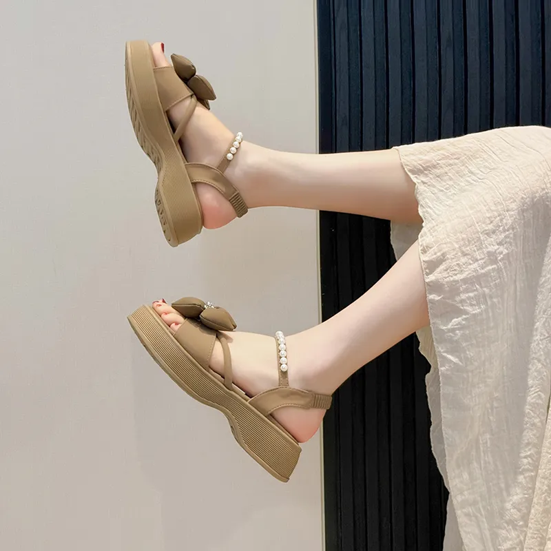 WUJI One Strap Sandals 3CM Women's-12
