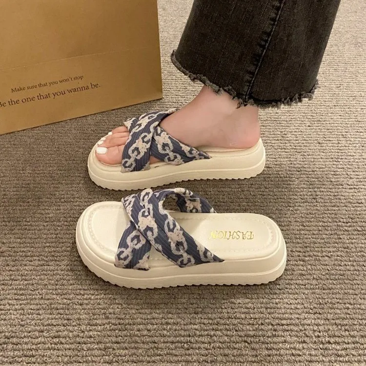 WUJI Slip Resistant Slide Slippers Women's-4