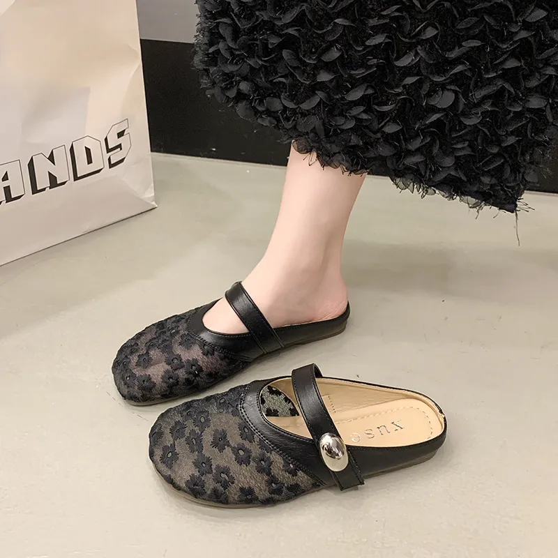 WUJI Slip Resistant Odor Resistant Closed Toe Slippers Women's-1